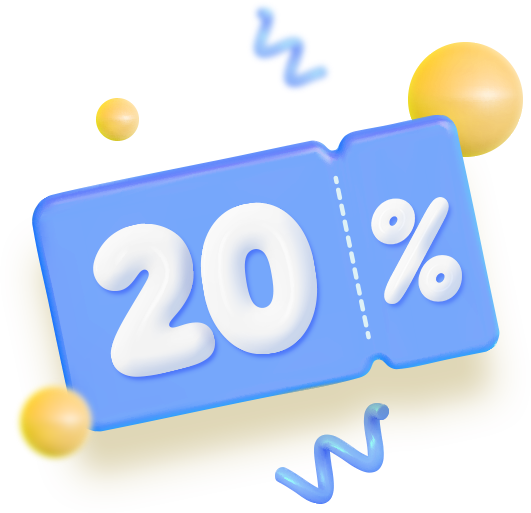 20% 할인